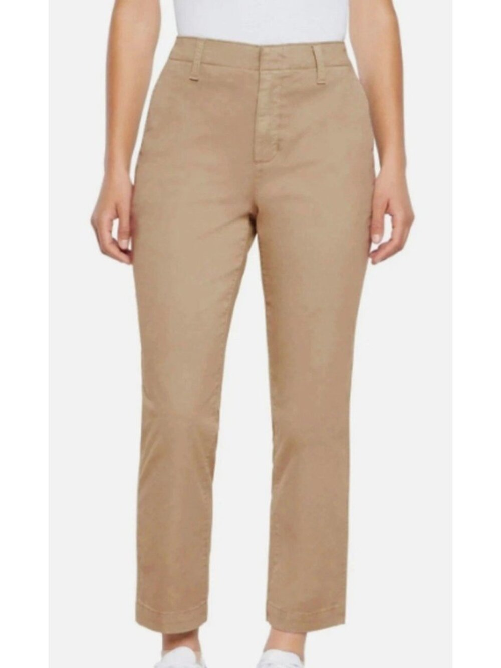 NWT Gap Women’s 16 Tan Slim Ankle Chino Pants Cotton Blend